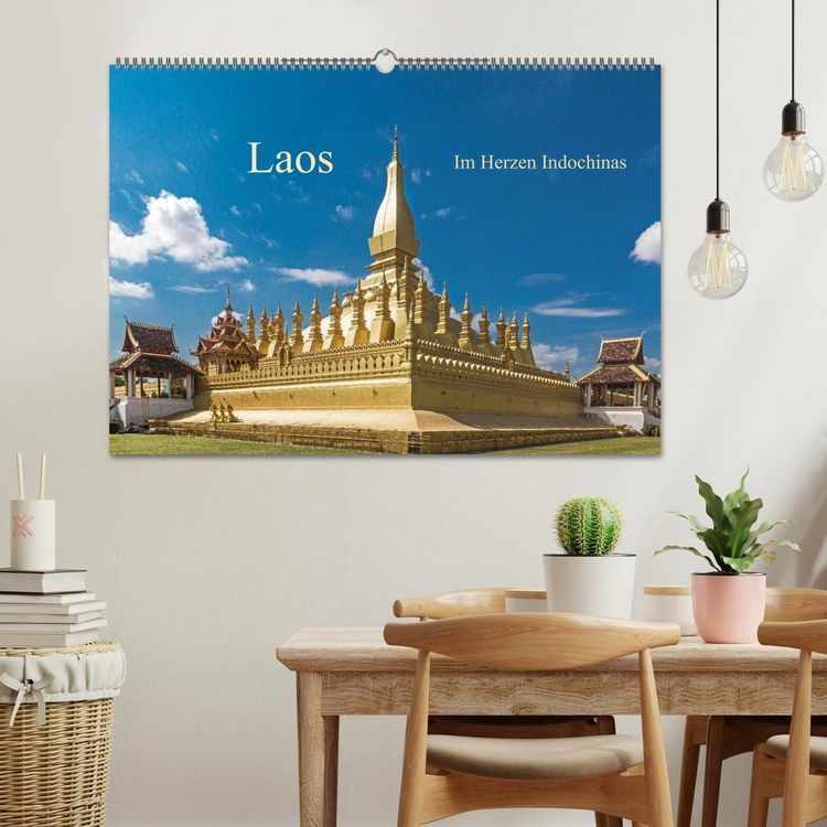 Produktbild: Laos - Im Herzen Indochinas (Wandkalender 2026 DIN A2 quer), CALVENDO Monatskalender