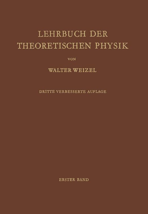 Produktbild: Lehrbuch der Theoretischen Physik