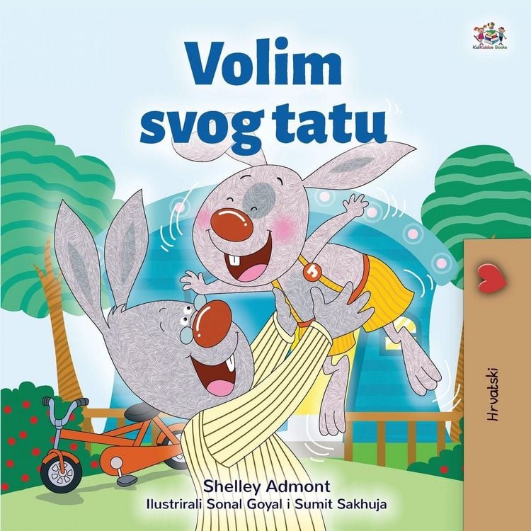 Produktbild: I Love My Dad (Croatian Children's Book)