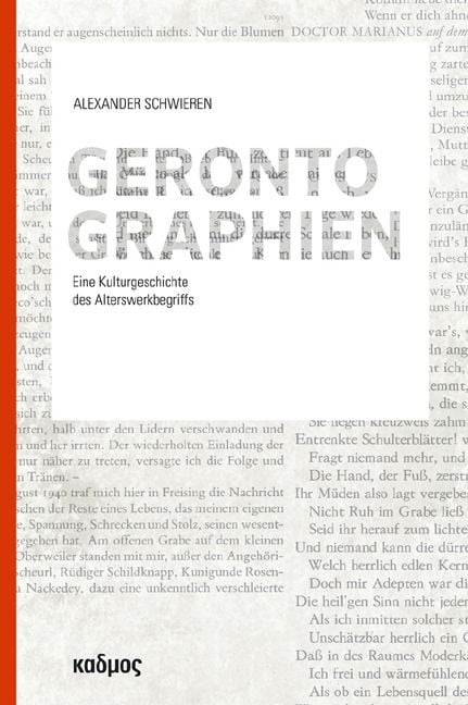 Produktbild: Gerontographien