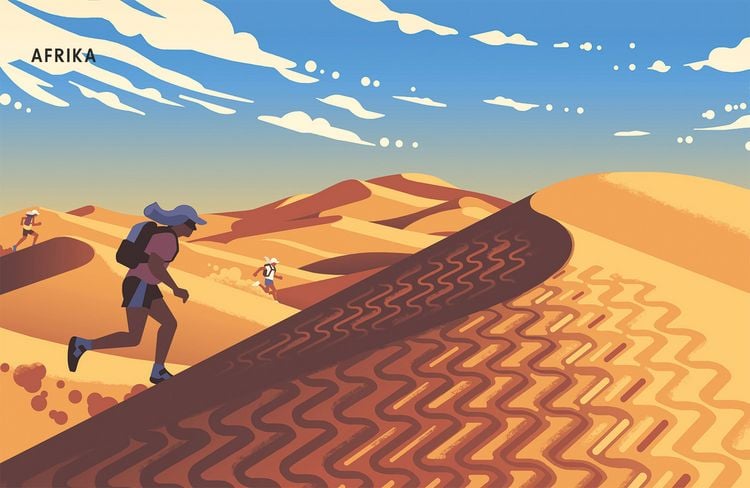 Produktbild: LONELY PLANET Bildband Legend&auml;re Laufstrecken