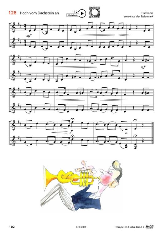 Produktbild: Trompeten Fuchs Band 2