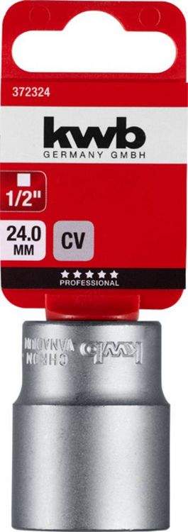 Produktbild: Kwb 372324 Steckschl&uuml;sseleinsatz 24mm 1/2\"