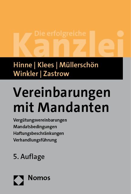 Produktbild: Vereinbarungen mit Mandanten