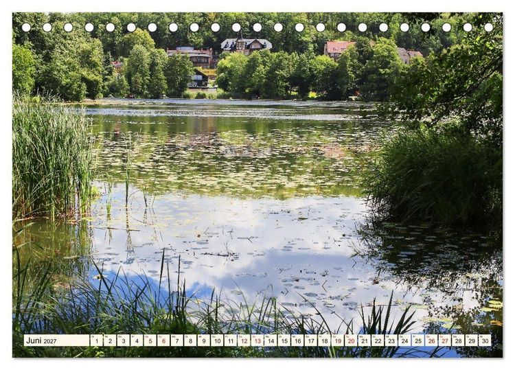 Produktbild: M&auml;rkische Schweiz - Liebenswerte Orte (Tischkalender 2027 DIN A5 quer), CALVENDO Monatskalender