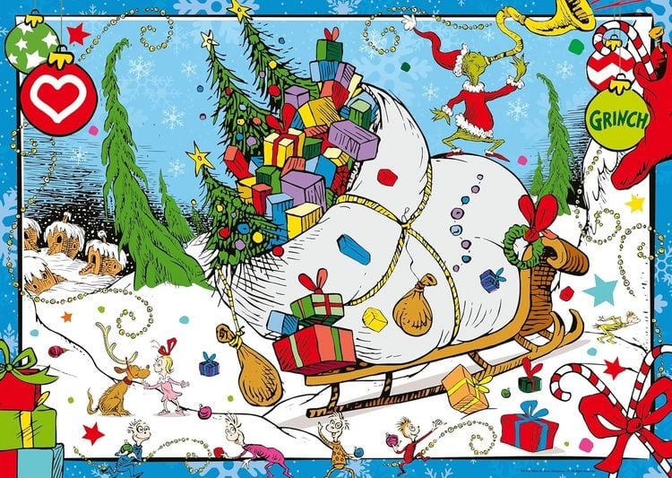 Produktbild: Erwachsenenpuzzle 1000 Teile - Der Grinch