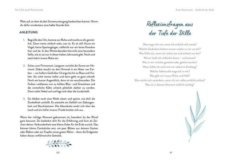 Produktbild: Wenn das Jahr inneh&auml;lt &ndash; Rauhn&auml;chte als Auszeit f&uuml;r die Seele