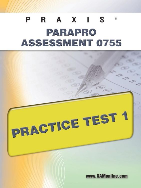 Produktbild: Praxis Parapro Assessment 0755 Practice Test 1