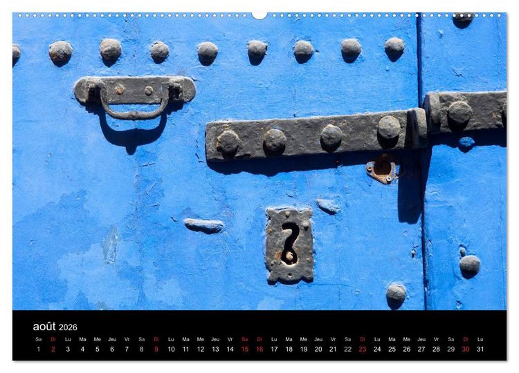 Produktbild: Essaouira Maroc (Calendrier mural 2026 DIN A2 vertical) calendrier de bureau