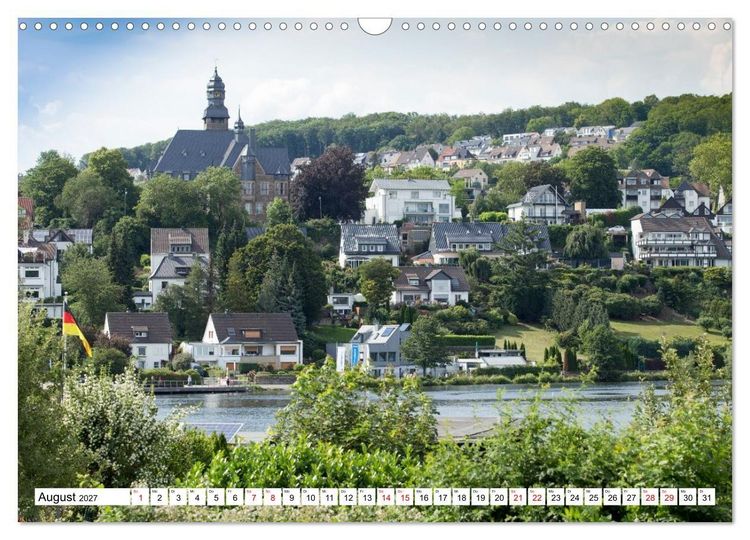 Produktbild: Ruhrtal mit Lennetal - Radland Deutschland (Wandkalender 2027 DIN A3 quer), CALVENDO Monatskalender