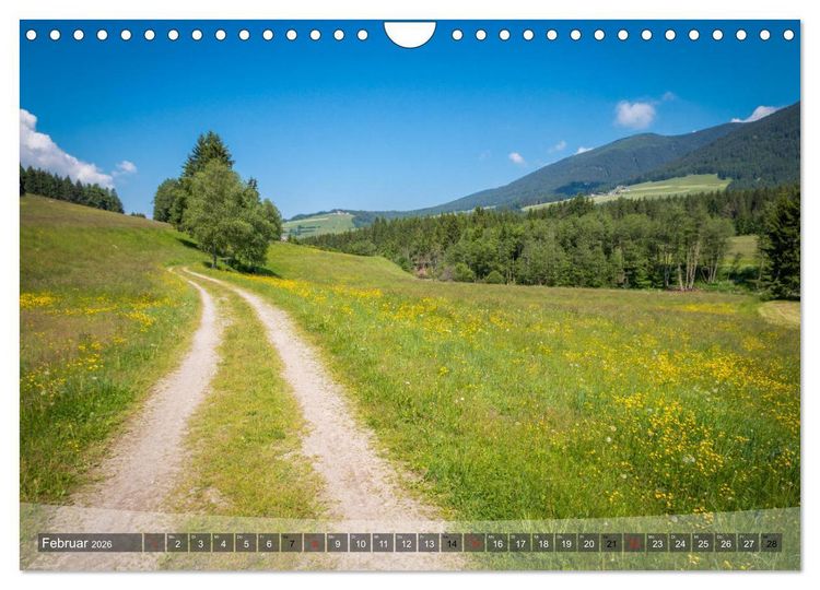 Produktbild: Pustertal im Osten S&uuml;dtirols (Wandkalender 2026 DIN A4 quer), CALVENDO Monatskalender