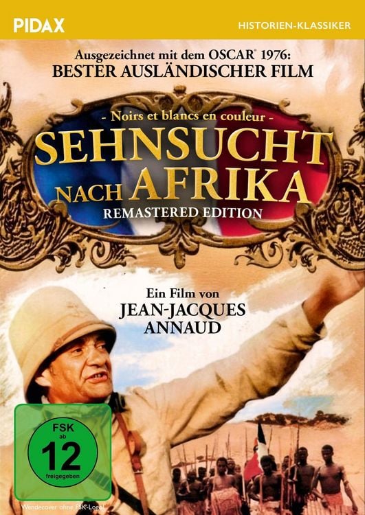 Produktbild: Sehnsucht nach Afrika - Remastered Edition / Oscar-preisgekr&ouml;nter Film von Jean-Jacques Annaud (&bdquo;Der Name der Rose&ldquo;) (Pidax Historien-Klassiker)