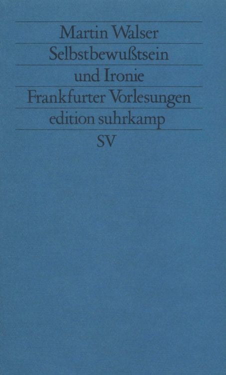 Produktbild: Selbstbewußtsein und Ironie