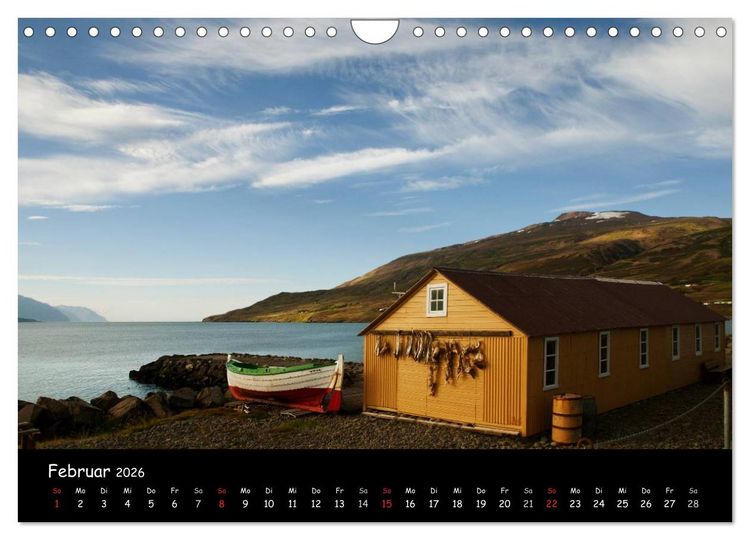 Produktbild: Island (Wandkalender 2026 DIN A4 quer), CALVENDO Monatskalender