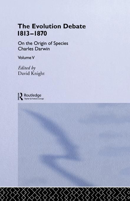 Produktbild: The Evolution Debate 1813-1870