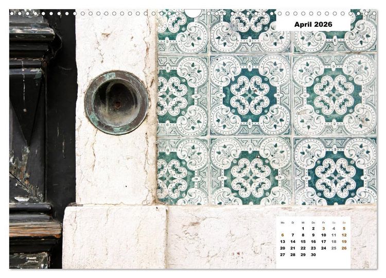 Produktbild: Lissabons Azulejos (Wandkalender 2026 DIN A3 quer), CALVENDO Monatskalender
