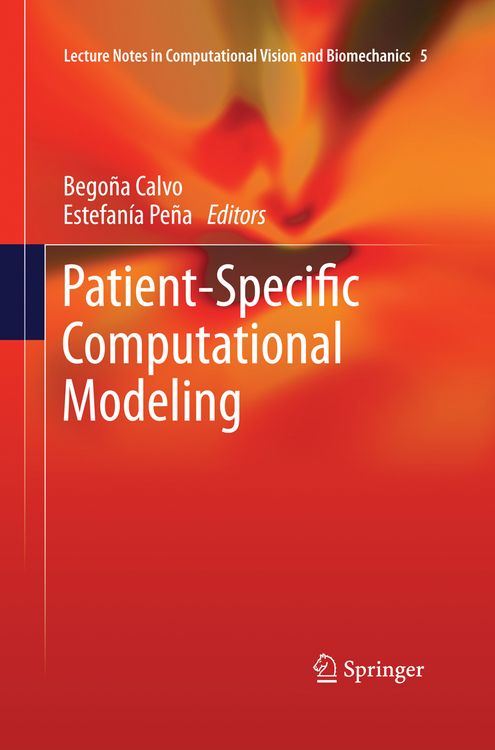 Produktbild: Patient-Specific Computational Modeling