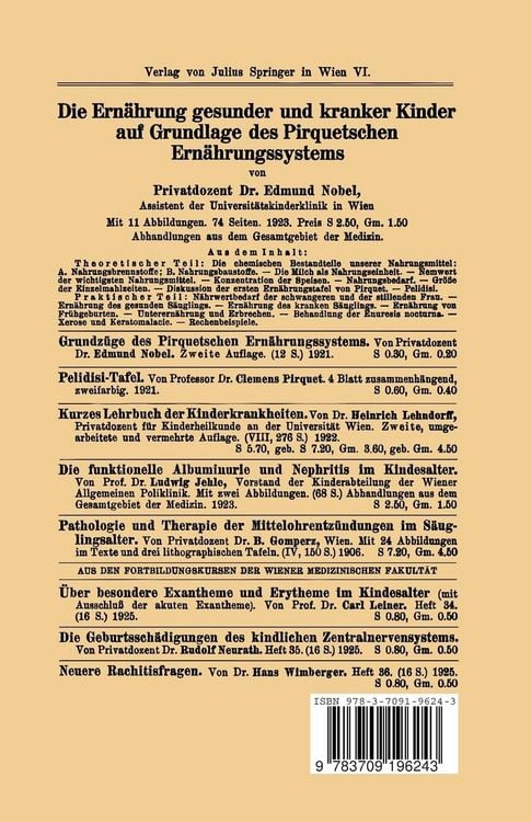 Produktbild: Kinderheilkunde und Pflege des Gesunden Kindes f&uuml;r Schwestern und F&uuml;rsorgerinnen
