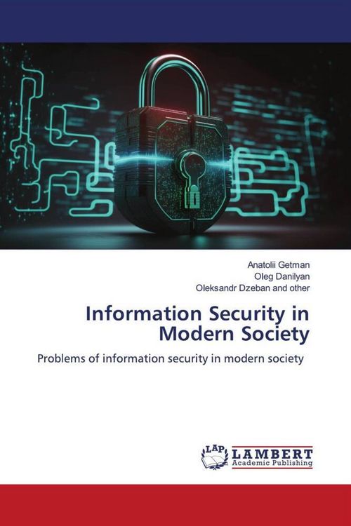 Produktbild: Information Security in Modern Society