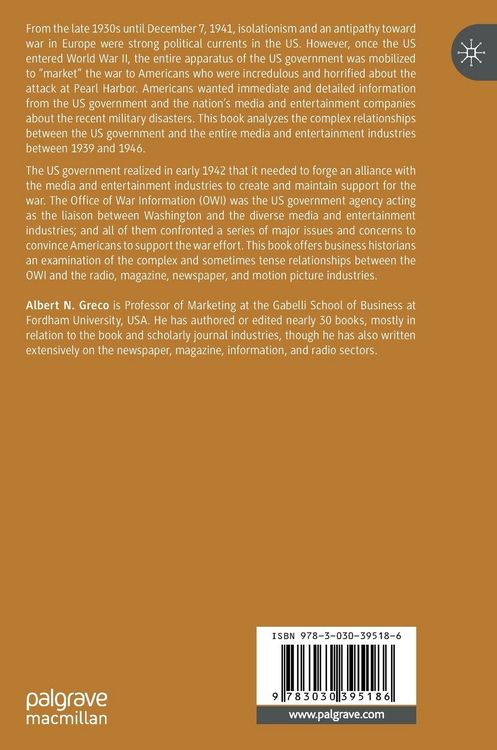 Produktbild: The Marketing of World War II in the US, 1939-1946