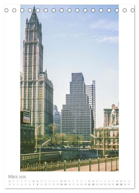 Produktbild: New York City 1963 (Tischkalender 2026 DIN A5 hoch), CALVENDO Monatskalender