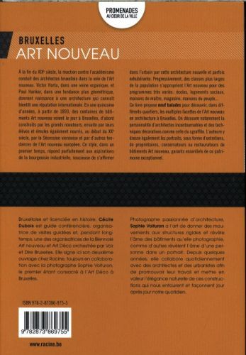 Produktbild: Bruxelles : Art nouveau : promenages au coeur de la ville