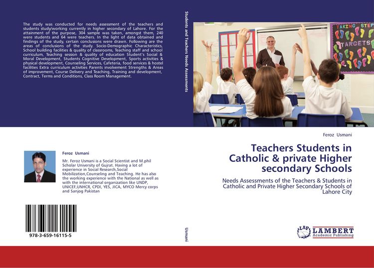 Produktbild: Teachers Students in Catholic & private Higher secondary Schools