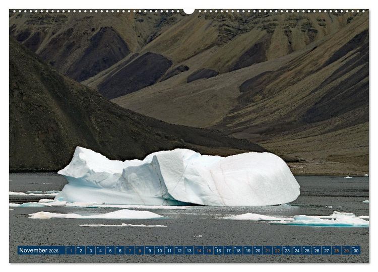Produktbild: Berge aus Eis (Wandkalender 2026 DIN A2 quer), CALVENDO Monatskalender