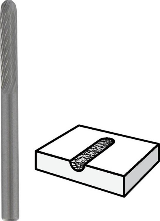 Produktbild: Dremel 2615990332 Fr&auml;sstift Wolframkarbid 3.2mm Schaftdurchmesser 3.2mm