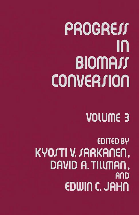 Produktbild: Progress in Biomass Conversion