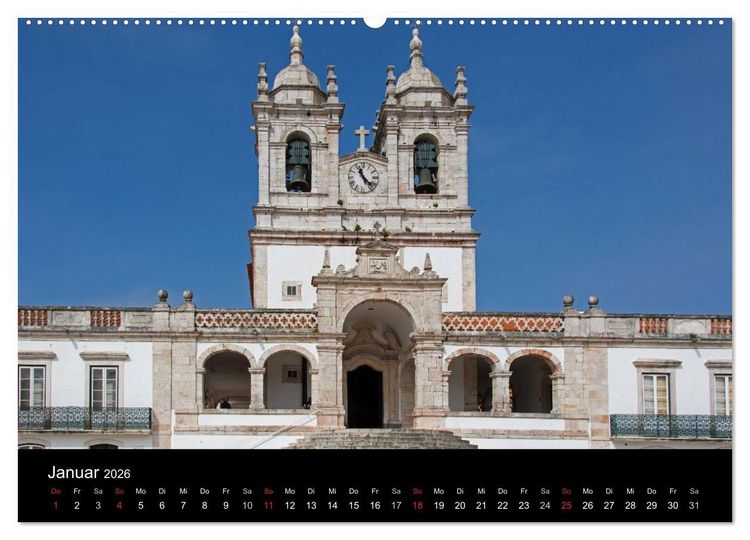 Produktbild: Glanzlichter Portugals (Wandkalender 2026 DIN A2 quer), CALVENDO Monatskalender