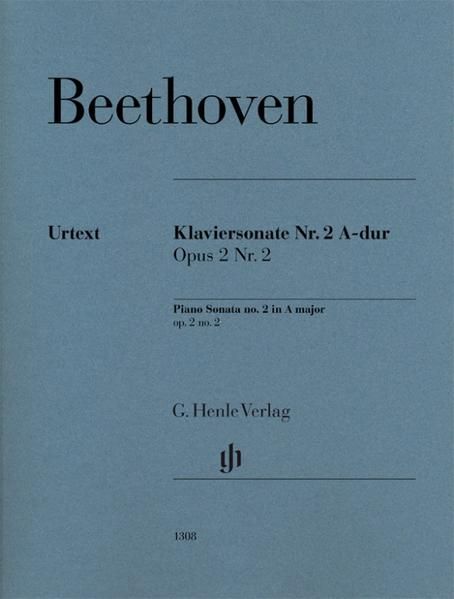Produktbild: Beethoven, Ludwig van - Klaviersonate Nr. 2 A-dur op. 2 Nr. 2