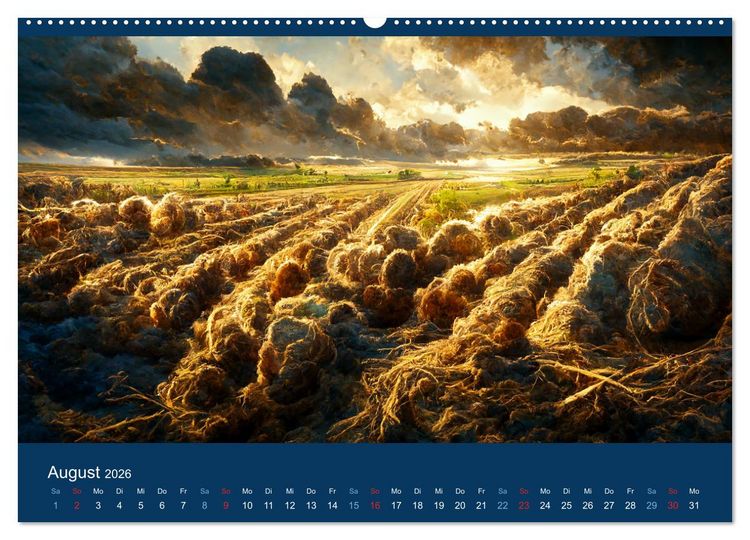 Produktbild: Das Geheimnis der Geduld (hochwertiger Premium Wandkalender 2026 DIN A2 quer), Kunstdruck in Hochglanz