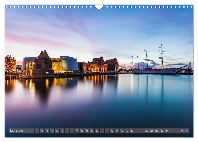 Produktbild: OSTSEEK&Uuml;STE Sehnsuchtsorte in Mecklenburg-Vorpommern (Wandkalender 2026 DIN A3 quer), CALVENDO Monatskalender