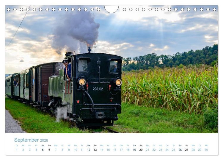 Produktbild: Steyrtalbahn (Wandkalender 2026 DIN A4 quer), CALVENDO Monatskalender