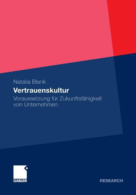 Produktbild: Vertrauenskultur
