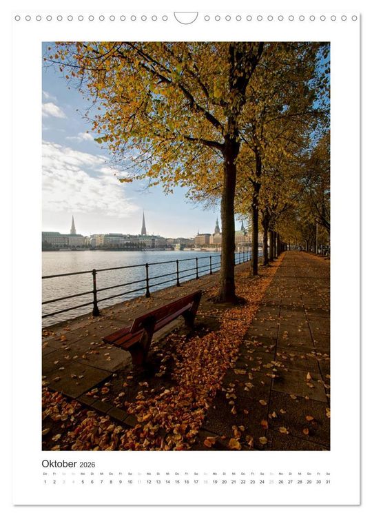 Produktbild: Hamburg Vertical (Wandkalender 2026 DIN A3 hoch), CALVENDO Monatskalender
