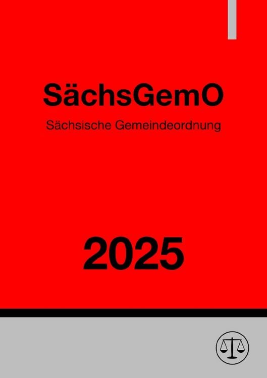 Produktbild: S&auml;chsische Gemeindeordnung &ndash; S&auml;chsGemO 2025