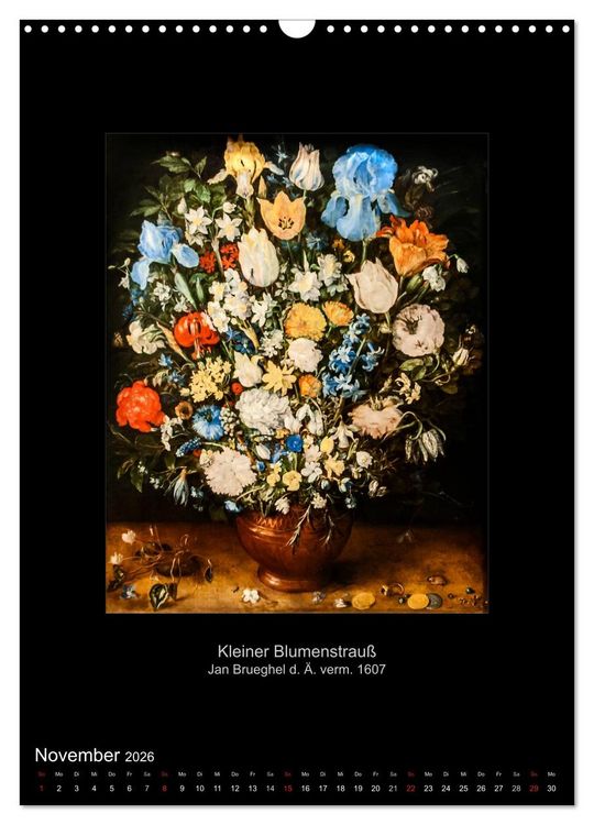 Produktbild: Stillleben - Illusionistische Malerei der Renaissance (Wandkalender 2026 DIN A3 hoch), CALVENDO Monatskalender