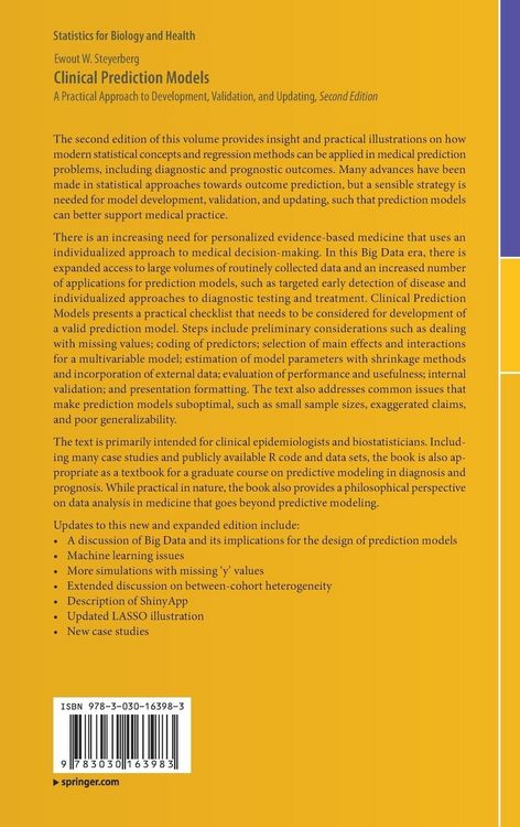 Produktbild: Clinical Prediction Models