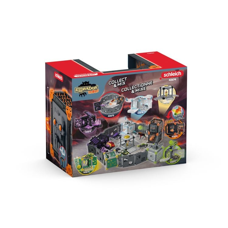 Produktbild: schleich&reg; 42674 - Eldrador Creatures, BattleCave Lavahy&auml;ne, Spielset