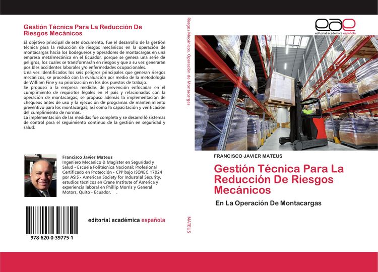 Produktbild: Gesti&oacute;n T&eacute;cnica Para La Reducci&oacute;n De Riesgos Mec&aacute;nicos