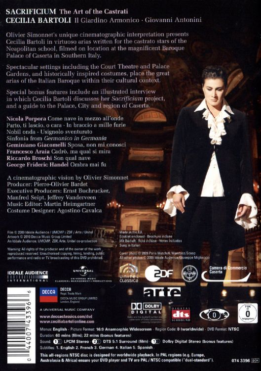 Produktbild: Cecilia Bartoli - Sacrificium