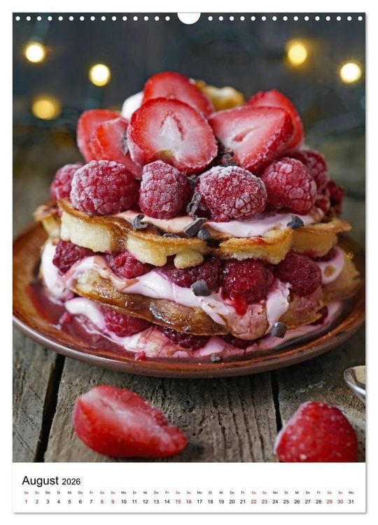 Produktbild: Food Art 2026 (Wandkalender 2026 DIN A3 hoch), CALVENDO Monatskalender