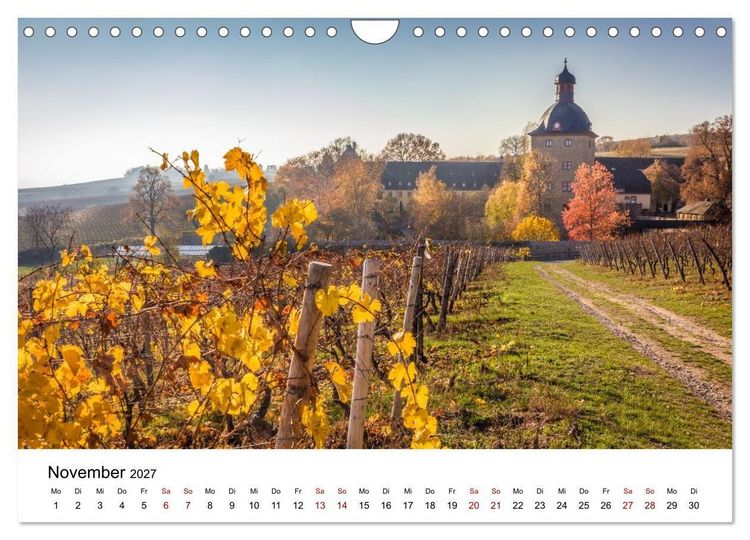 Produktbild: Hessen - Malerische Orte und Landschaften (Wandkalender 2027 DIN A4 quer), CALVENDO Monatskalender