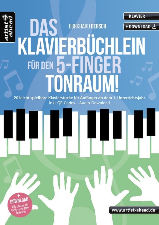 Produktbild: Das Klavierb&uuml;chlein f&uuml;r den 5-Finger-Tonraum