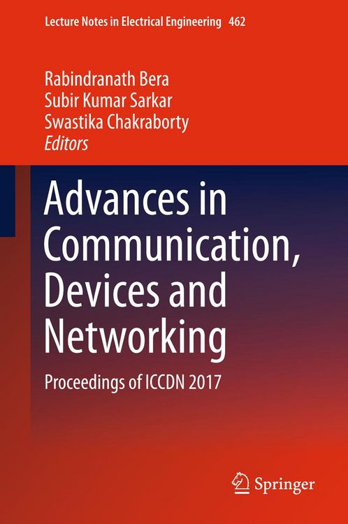 Produktbild: Advances in Communication, Devices and Networking