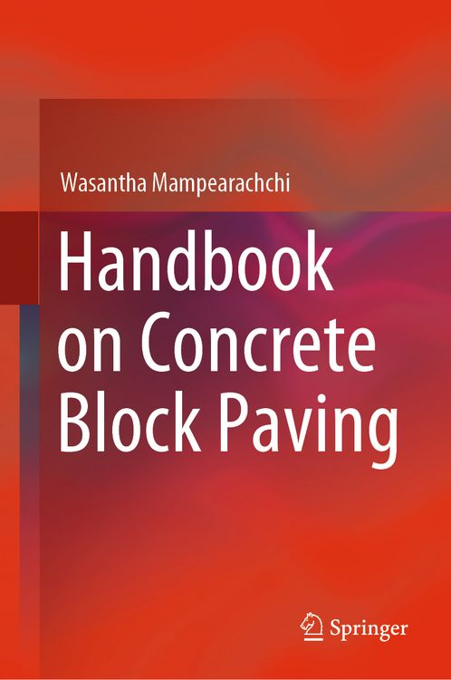 Produktbild: Handbook on Concrete Block Paving