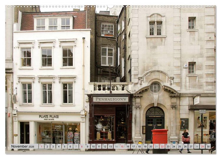 Produktbild: London cool - modern + traditionell (hochwertiger Premium Wandkalender 2026 DIN A2 quer), Kunstdruck in Hochglanz