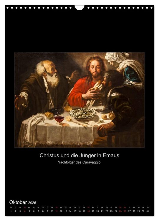 Produktbild: Jesus Christus - Das Leben Christi auf Gem&auml;lden der alten Meister (Wandkalender 2026 DIN A3 hoch), CALVENDO Monatskalender